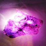 uncut tanzanite