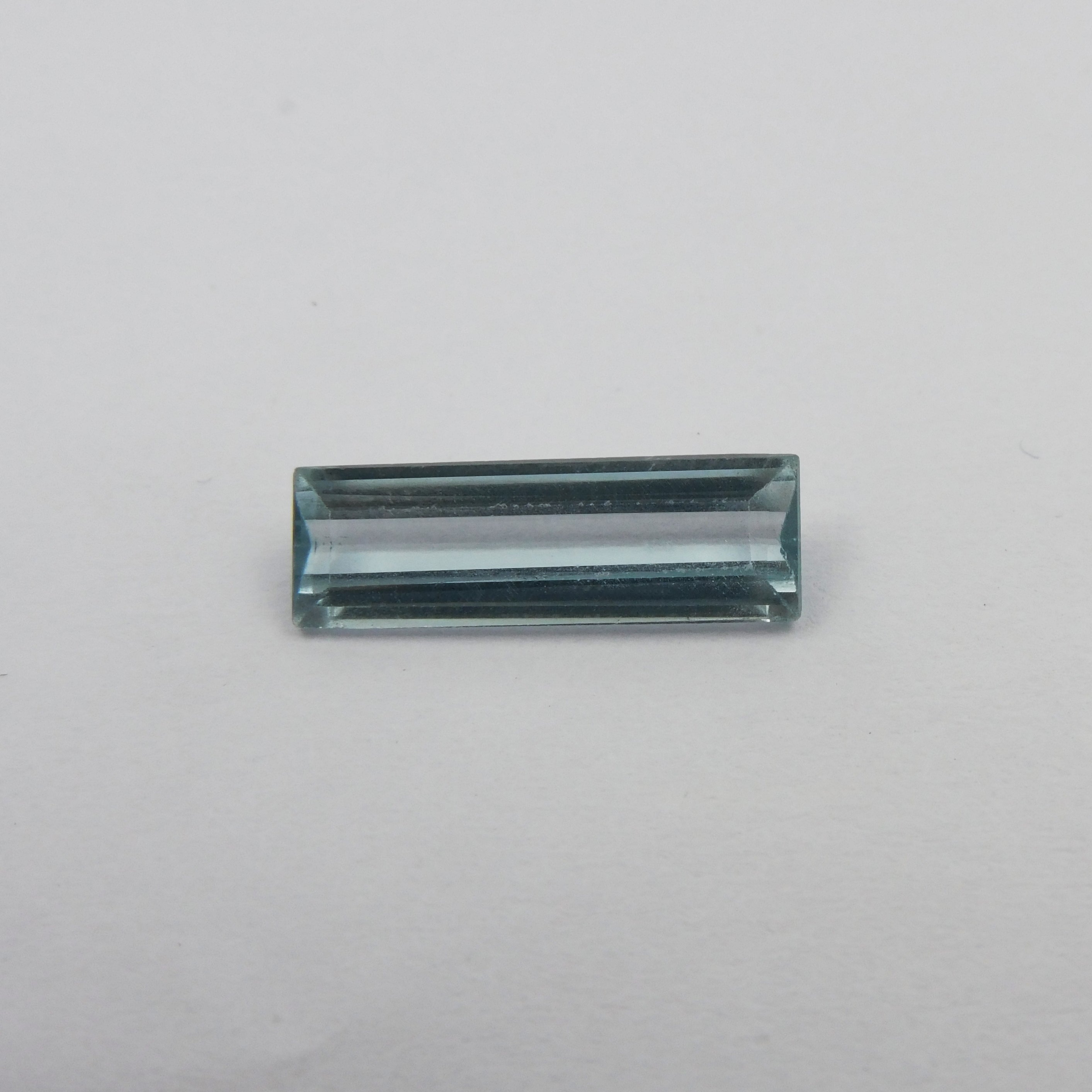 March Birth Month Certified Aquamarine 4.99 Carat Natural Blue Aquamarine Loose Gemstone Baguette Shape | GIFT FOR FRIENDS & FAMILY | Free Delivery Free Gift | Best Price
