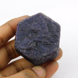 raw purple sapphire