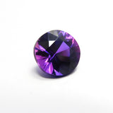 Certified Loose Gemstone Round Cut 7.65 Carat Purple Color Natural Tanzanite | PURPLE COLOR - Ring Size Gemstone