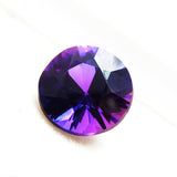 Certified Loose Gemstone Round Cut 7.65 Carat Purple Color Natural Tanzanite | PURPLE COLOR - Ring Size Gemstone