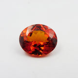 " ON SALE " 7.35 Carat Orange Sapphire Oval Shape Natural Certified Loose Gemstone | Free Shipping Free Gift | Best Offer