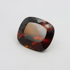 Dark Orange Color Sapphire 11.32 Carat Cushion Cut Natural Sapphire Certified Loose Gemstone | Free Delivery - Free Gift | Cushion Cut