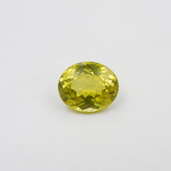 Glorious Stone For Jwelery !! Oval Cut 9.45 Carat Yellow Color Sapphire Natural Certified Loose Gemstone | Best Offer | ON SALE