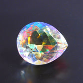 51.70 Ct Pear Cut Natural Multi-Color Loose Gemstone CERTIFIED Mystic Topaz | Free Delivery Free Gift | On Best Price