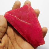 Natural Red Ruby Certified 455.20 Carat Loose Gemstone Raw Rough Huge Size Rough