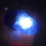 Certified Blue Sapphire Raw Rough 130.15 Carat Loose Gemstone Earth Mined Rough