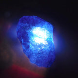 Certified Blue Sapphire Raw Rough 130.15 Carat Loose Gemstone Earth Mined Rough