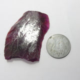Discover Sapphire Special - Uncut Raw Rough 148.55 Carat Natural Purple Sapphire Loose Gemstone Huge Size Certified