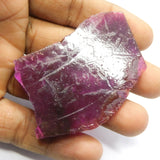 Discover Sapphire Special - Uncut Raw Rough 148.55 Carat Natural Purple Sapphire Loose Gemstone Huge Size Certified