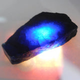 Huge Raw Rough Natural Blue Color Sapphire 514.10 Carat Loose Gemstone Certified