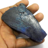 Huge Raw Rough Natural Blue Color Sapphire 514.10 Carat Loose Gemstone Certified