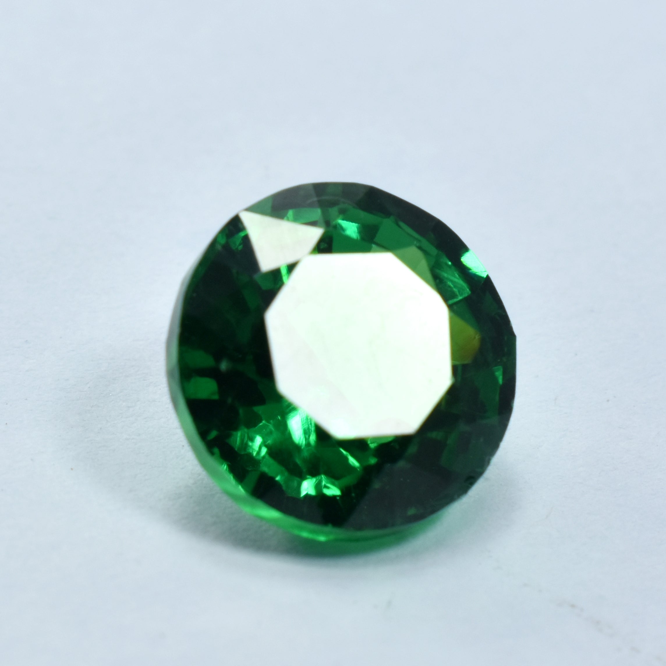 Lovely Gift For Friends !!! Garnet Green Natural 9.95 Carat Round Cut Loose Gemstone Certified | Free Delivery FREE Gift | Best Offer