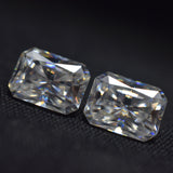 Moissanite Gem 7.02 Carat CERTIFIED Moissanite Gemstone 10x8 MM VVS1 D Color Radiant Cut Pair Loose Gemstone Pendant Making Gem | Bumper Offer | Free Delivery Free Gift