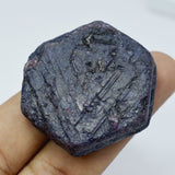 raw purple sapphire