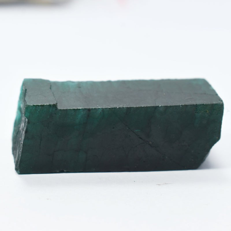 Natural Green Emerald Rough Gemstone uncut raw stone