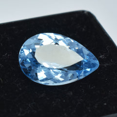 Certified 4.80 Carat Beautiful Blue Sapphire Pear Shape Natural Loose Gemstone Best For Enhancing Saturn's Influence & Protection and Blessings Etc,
