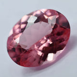 Jwelery Making Gem | September Birth Stone | Natural Certified Oval Shape 10.45 Carat Padparadscha Sapphire Loose Gemstone