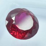 Most Beautiful Red Ruby 10.65 Carat Round Cut Rubies Red Natural Ruby Certified Loose Gemstone