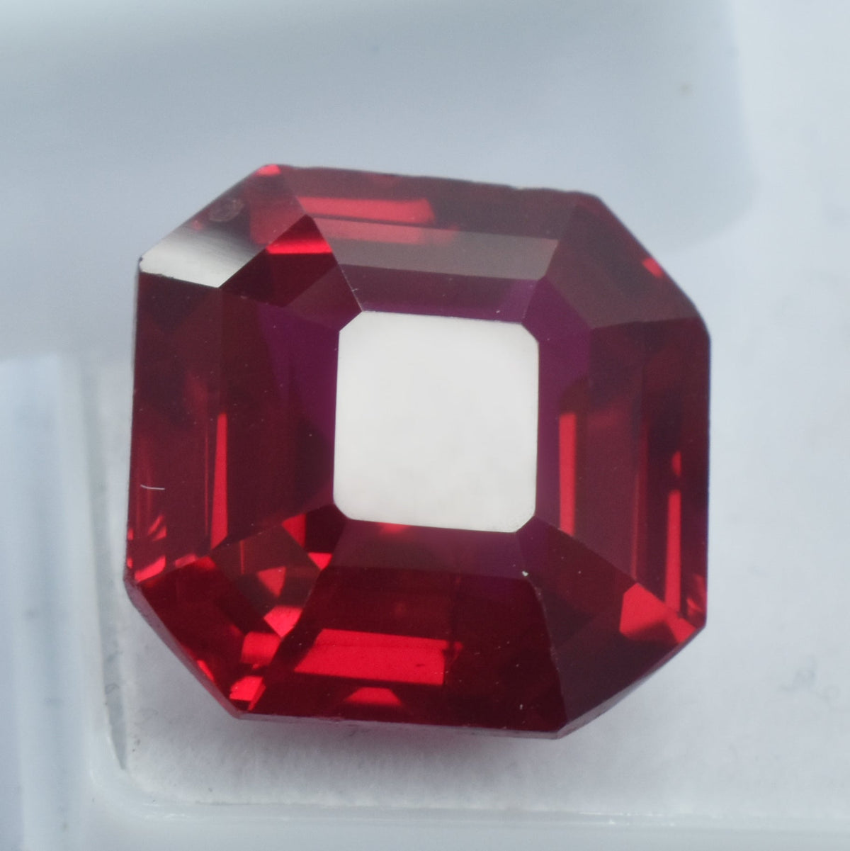 Wonderful Rubies Red 8.87 Carat Square Cut Natural Red Ruby Certified Loose Gemstone Best For Jewelry Making