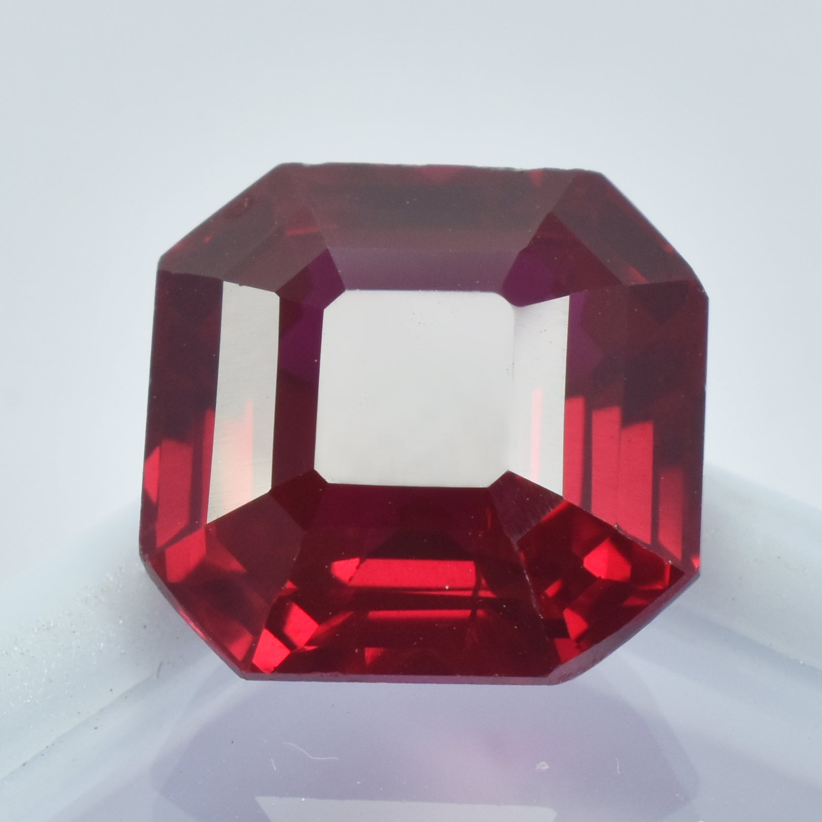 Wonderful Rubies Red 8.87 Carat Square Cut Natural Red Ruby Certified Loose Gemstone Best For Jewelry Making