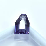 Natural Color-Change Alexandrite on White Display – 6.00 Carat Fancy Cut Gemstone