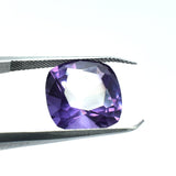 Certified Color-Change Alexandrite 9.10 Ct – Square Cushion Loose Gemstone from Russia