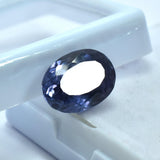 Natural Oval Alexandrite Gemstone 9.40 Carat on White Box – Certified Loose Gem