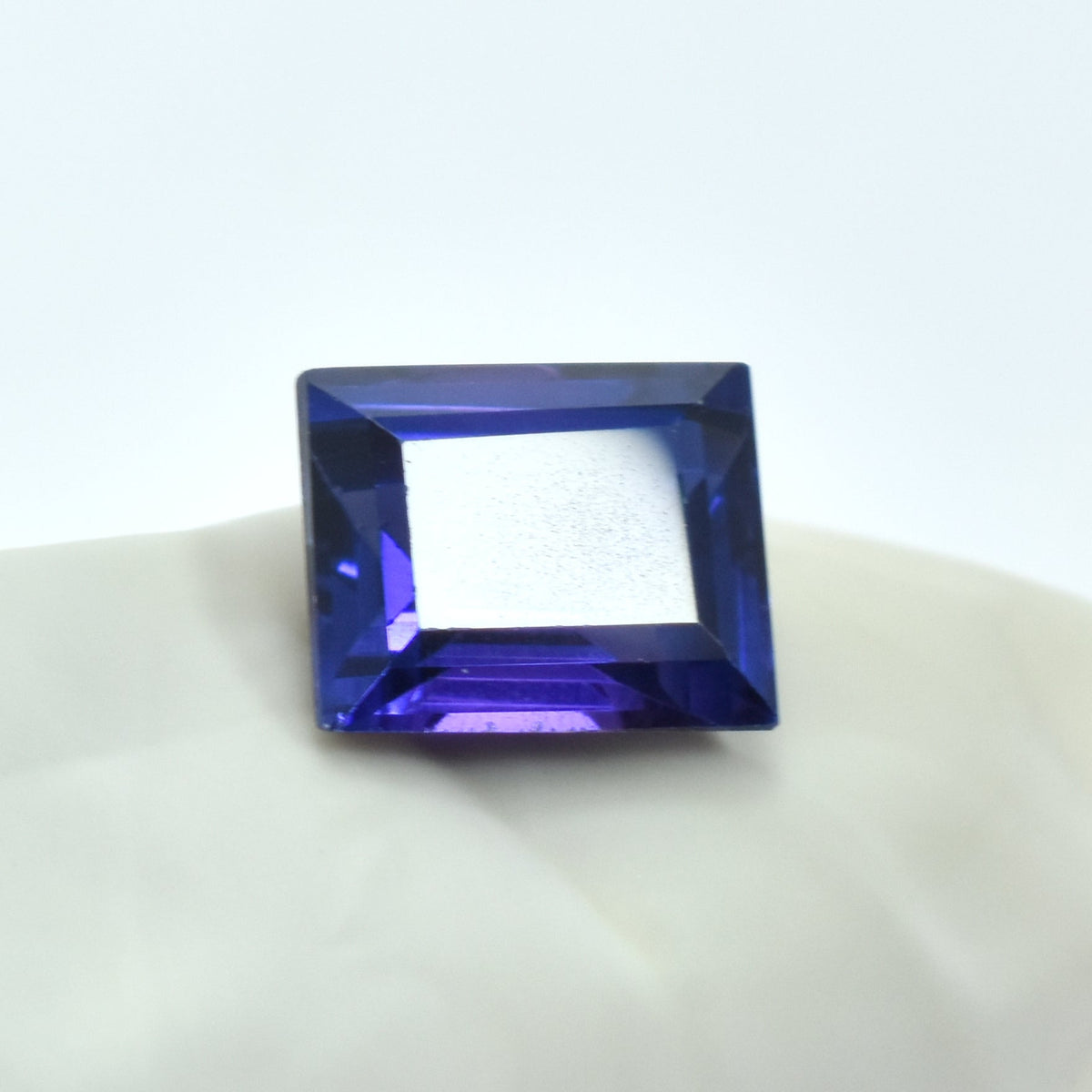 Best Certified Purple Tanzanite Natural Emerald Shape 2.90 Carat Certified Loose Gemstone Best Gift For Your Intuition & Transformation Etc