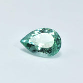 Most attractive 4.40 carat bluish-green sapphire from Sri Lanka, best for engagement rings.