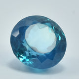 Best Certified Ceylon Sapphire Natural 10.55 Carat Round Cut Blue Teal Sapphire Natural Loose Gemstone