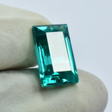 World's Best Certified Green Garnet Loose Gemstone 9.85 Carat Emerald Shape Natural Green Garnet Just For Engagement Rings
