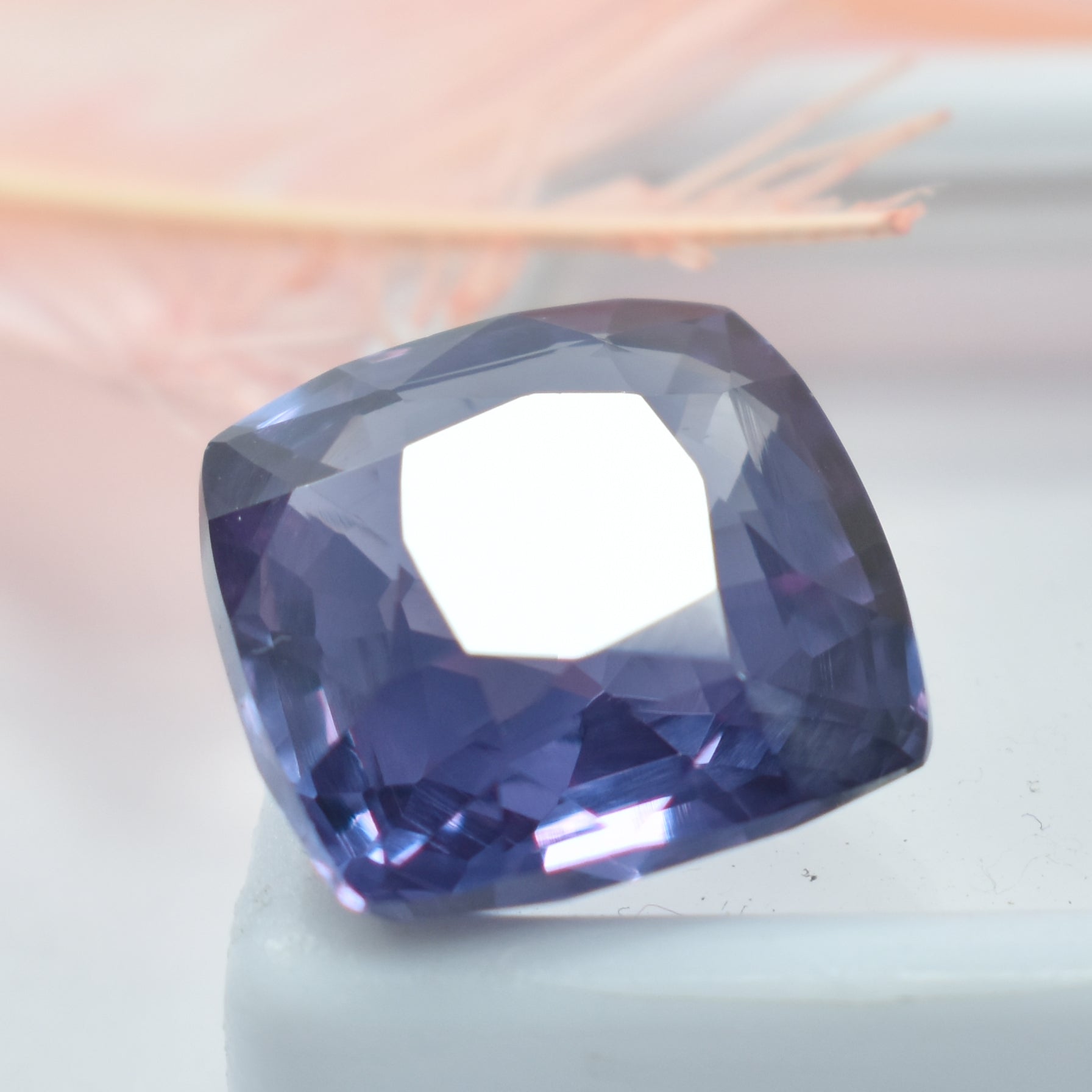 Perfect Color-Change 9.40 Carat Square Cushion Cut Natural Alexandrite Loose Gemstone Rare and Valuable Alex Stone