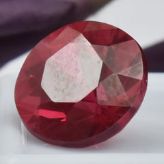 Beautiful Stone Certified Natural Round Cut Padparadscha Sapphire 9.15 Carat Loose Gemstone