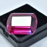 Natural bi-color sapphire, 29.05 carats, a certified loose gemstone for a pendant.