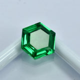 Natural 9.35 Carat Green Garnet Fancy Shape Certified Ring Size Garnet Loose Gemstone
