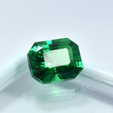 Tsavorite Garnet 10.65 Carat Emerald Shape Green Garnet Certified Natural Loose Gemstone Most Amazing Green Garnet
