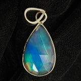 sterling silver opal pendant