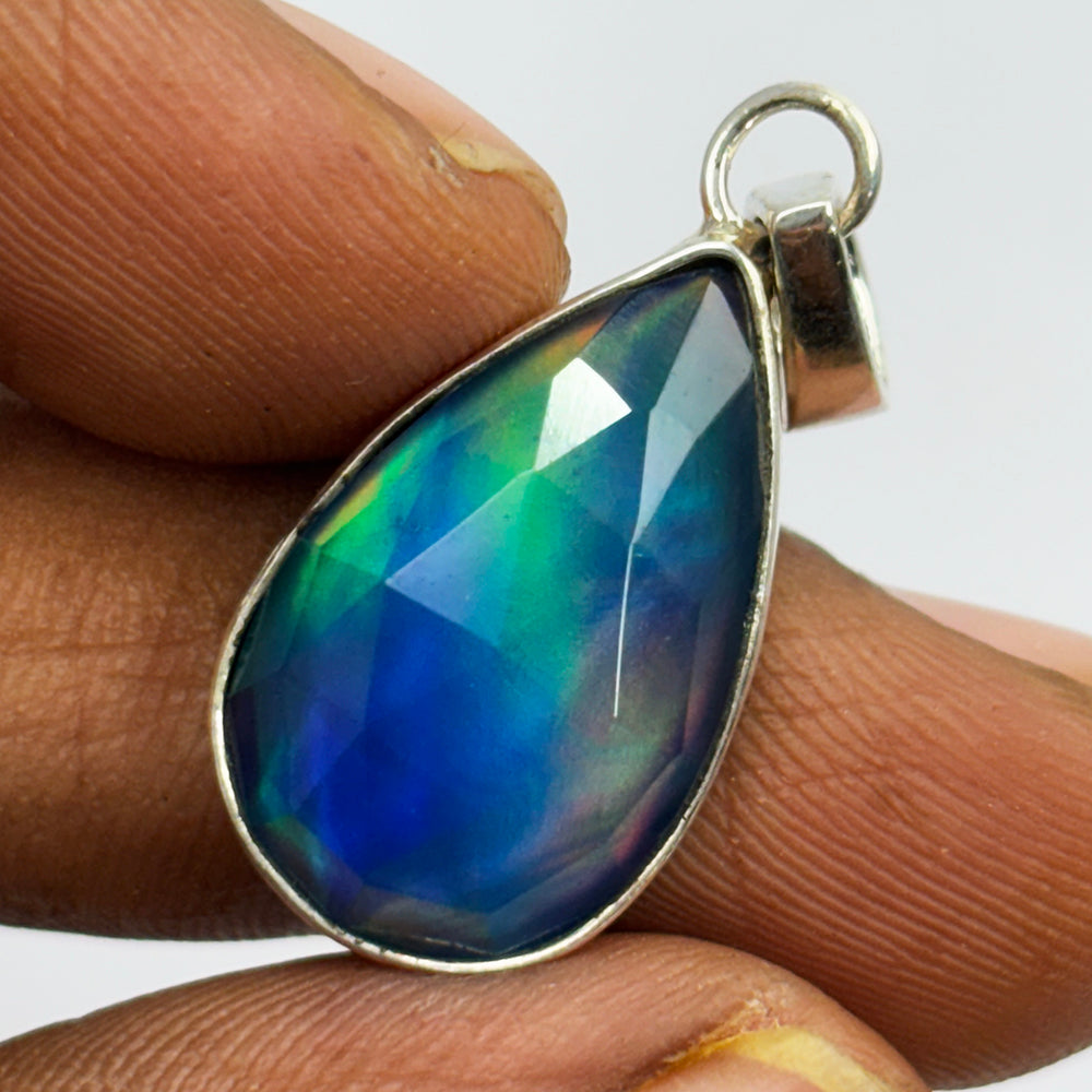 natural opal pendant