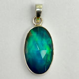 21 Ct Natural Opal 925 Sterling Silver CERTIFIED Oval Pendant Jewelry For Gift