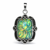 natural opal pendant