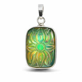 natural opal pendant