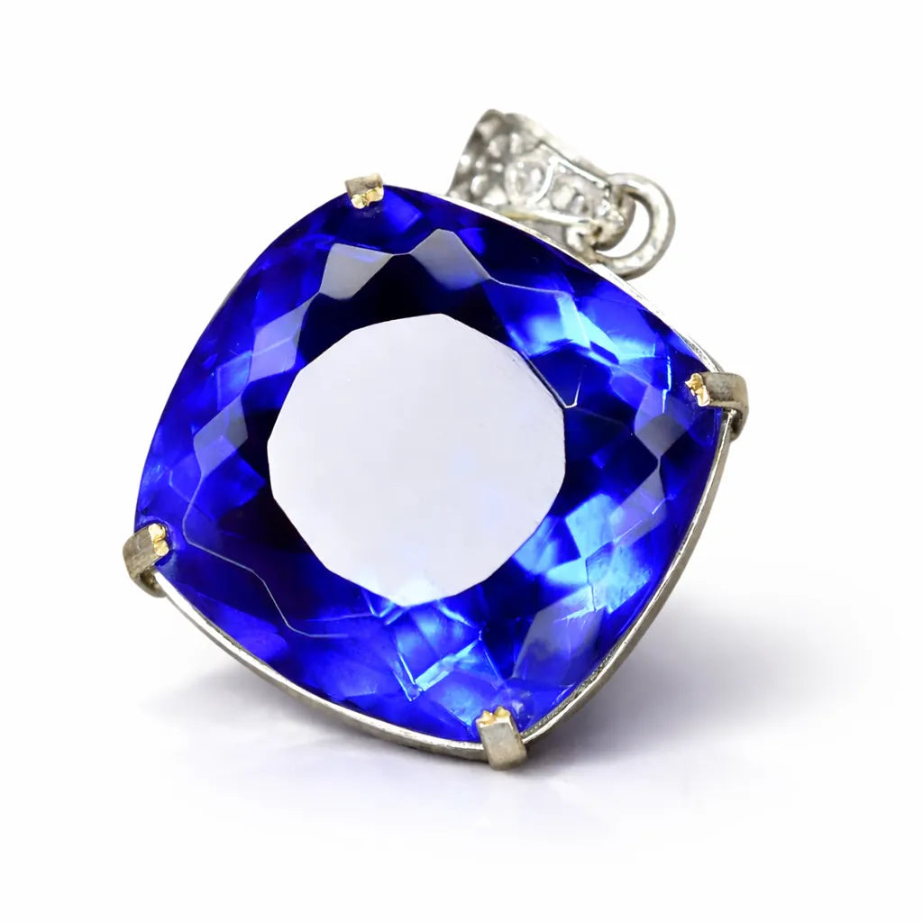 natural tanzanite pendant