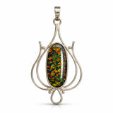 natural opal pendant