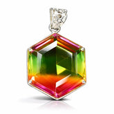 natural tourmaline pendant