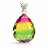 natural tourmaline pendant