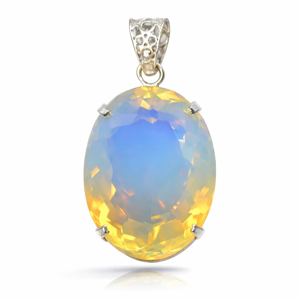 natural opal pendant