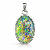 natural opal pendant