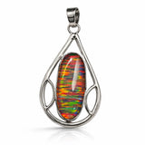 natural opal pendant
