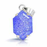 natural sapphire pendant
